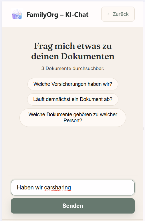 Fragen stellen statt suchen (1/2)